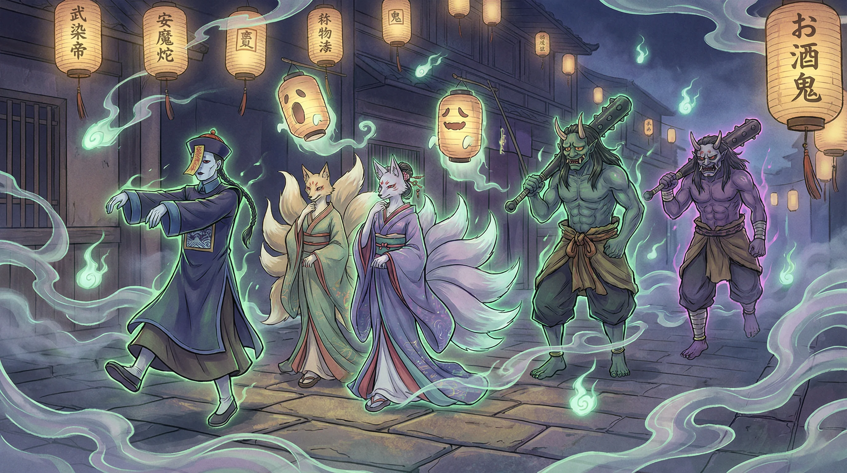百鬼夜行 - 狼群在线观看免费完整版 中日鬼怪动漫